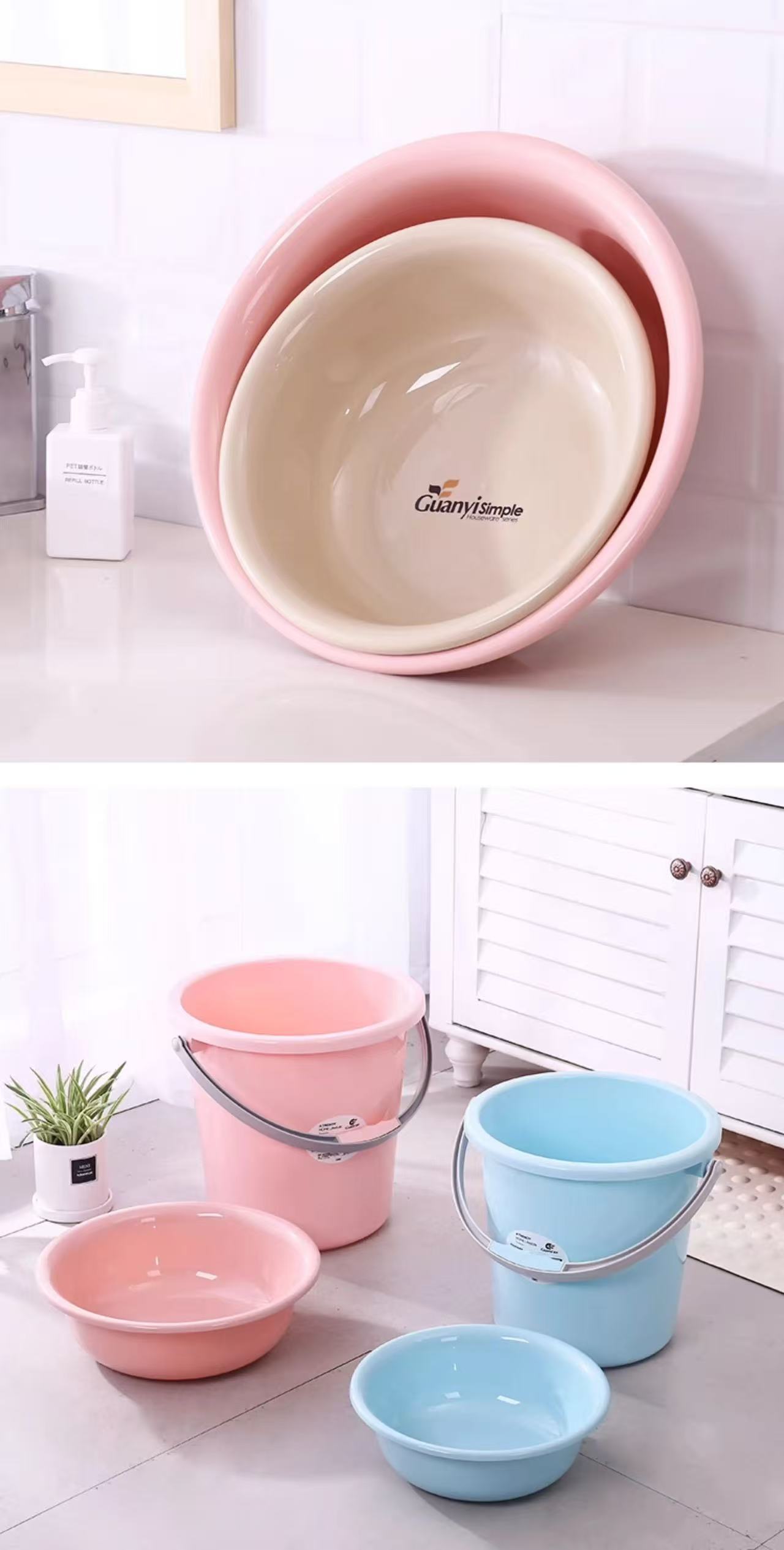 家用储水桶加厚塑料大水桶 图3